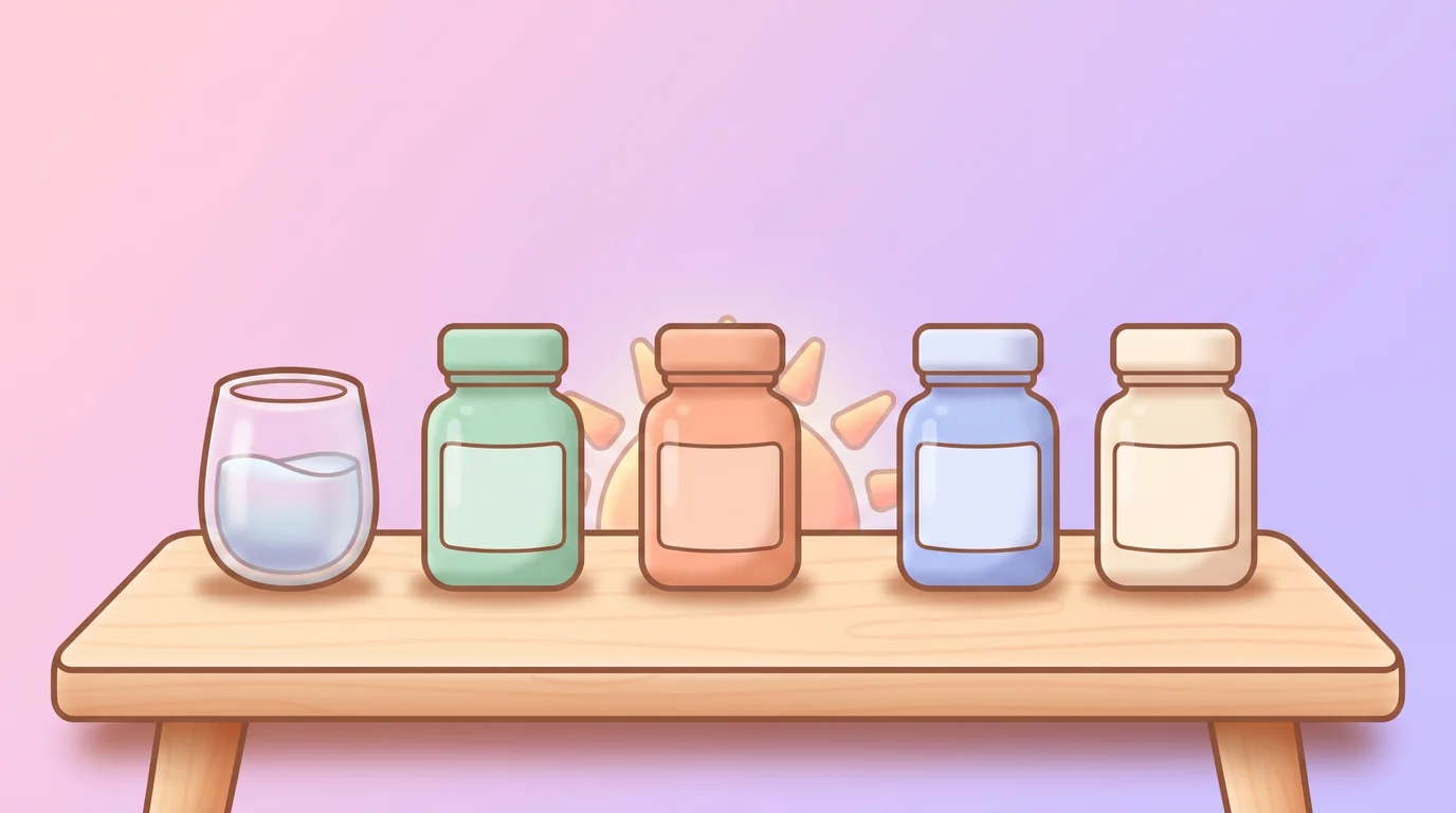 The Best Time to Take Your Vitamins (And Which Ones Not to Combine) — illustration