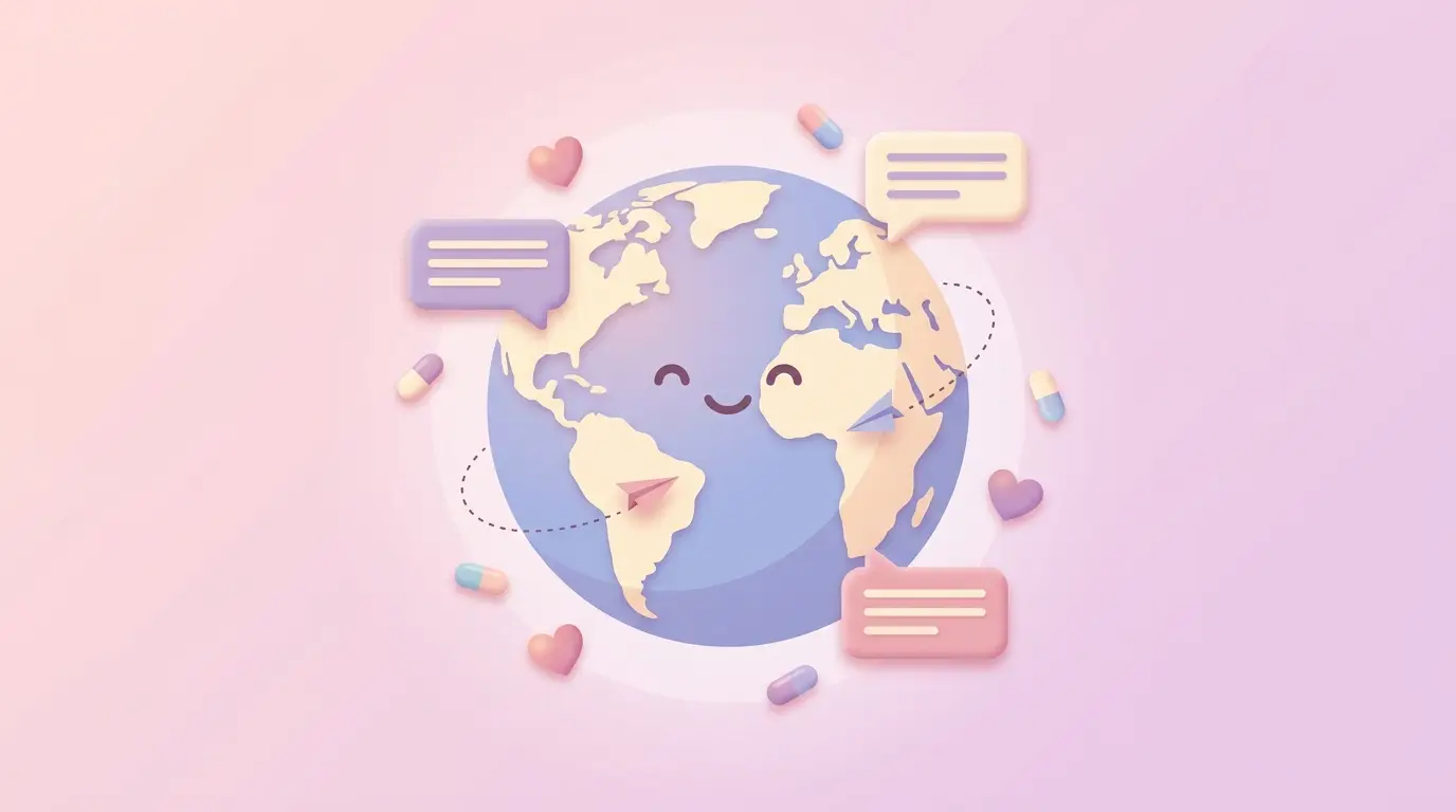 Pill Reminders Now Available Worldwide — illustration