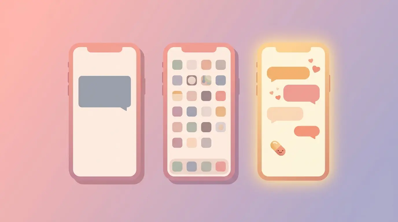 TextMyPill vs SMS vs Medicine Apps for India — illustration